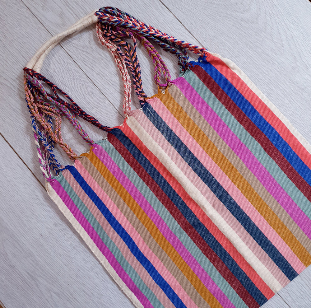 Mexican on sale woven bag